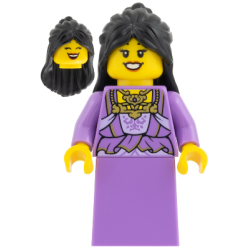 Woman - Medium Lavender Vest and Skirt, Black Hair – ПРАЗНИЦИ И СЪБИТИЯ