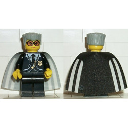 Madam Rolanda Hooch - Black Outfit, Yellow Head, Cape with White Stripes – ХАРИ ПОТЪР