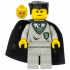 Vincent Crabbe - Light Gray Slytherin Sweater and Legs, Black Cape with Stars, Black Flat Top (Ron Weasley Transformation) – ХАРИ ПОТЪР