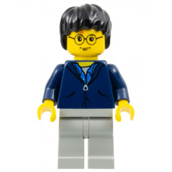 Harry Potter - Dark Blue Jacket Torso, Light Gray Legs – ХАРИ ПОТЪР