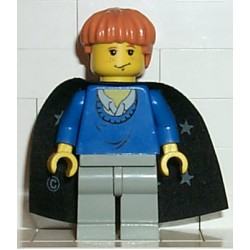 Ron Weasley - Blue Sweater, Black Cape with Stars – ХАРИ ПОТЪР