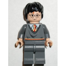Harry Potter - Gryffindor Stripe Torso, Dark Bluish Gray Legs – ХАРИ ПОТЪР