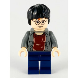 Harry Potter - Dark Bluish Gray Open Shirt Torso, Dark Blue Legs – ХАРИ ПОТЪР