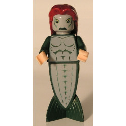 Merperson - Dark Green Body, Dark Red Long Hair – ХАРИ ПОТЪР