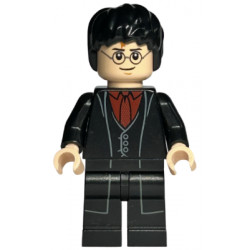 Harry Potter - Black Long Coat and Vest, Dark Red Shirt and Tie – ХАРИ ПОТЪР