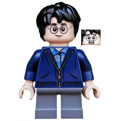 Harry Potter - Dark Blue Zip Up, Dark Bluish Gray Short Legs – ХАРИ ПОТЪР