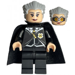 Madam Rolanda Hooch - Black Outfit, Light Nougat Head, Spongy Cape – ХАРИ ПОТЪР