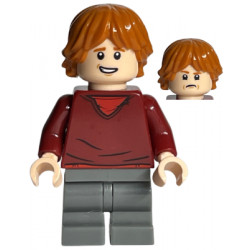 Ron Weasley - Dark Red Sweater, Dark Bluish Gray Medium Legs – ХАРИ ПОТЪР