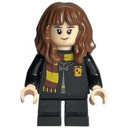 Hermione Granger - Hogwarts Robe Clasped with Gryffindor Shield, Black Short Legs – ХАРИ ПОТЪР