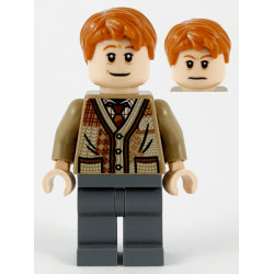 Arthur Weasley - Dark Tan Sweater, Dark Bluish Gray Legs – ХАРИ ПОТЪР