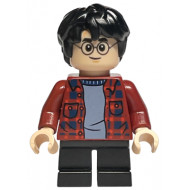 Harry Potter - Dark Red Plaid Flannel Shirt, Black Short Legs – ХАРИ ПОТЪР
