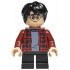 Harry Potter - Dark Red Plaid Flannel Shirt, Black Short Legs – ХАРИ ПОТЪР