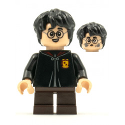 Harry Potter - Black Torso Gryffindor Robe, Dark Brown Short Legs – ХАРИ ПОТЪР