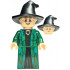 Professor Minerva McGonagall - Dark Green Robe and Cape, Hat with Hair – ХАРИ ПОТЪР