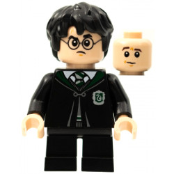 Harry Potter - Black Slytherin Robe and Short Legs (Gregory Goyle Transformation) – ХАРИ ПОТЪР