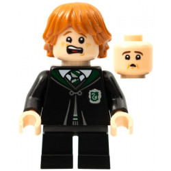 Ron Weasley - Black Slytherin Robe and Short Legs (Vincent Crabbe Transformation) – ХАРИ ПОТЪР