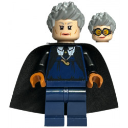 Madam Rolanda Hooch - Dark Blue Outfit, Light Nougat Head, Black Starched Cape – ХАРИ ПОТЪР