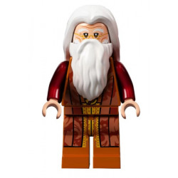 Albus Dumbledore - White Hair and Beard, Dark Orange Torso and Legs – ХАРИ ПОТЪР