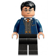 Harry Potter - Dark Blue Open Jacket over Gryffindor Cardigan Sweater, Black Legs – ХАРИ ПОТЪР