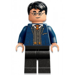 Harry Potter - Dark Blue Open Jacket over Gryffindor Cardigan Sweater, Black Legs – ХАРИ ПОТЪР