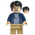 Harry Potter - Dark Blue Open Jacket with Tears and Blood Stains, Dark Tan Medium Legs, Smile / Open Mouth with Teeth – ХАРИ ПОТЪР