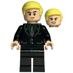 Draco Malfoy - Black Suit, Slytherin Tie, Neutral / Angry – ХАРИ ПОТЪР
