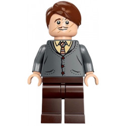 Professor Remus Lupin - Dark Bluish Gray Cardigan, Tan Shirt – ХАРИ ПОТЪР