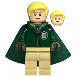 Draco Malfoy - Dark Green Slytherin Quidditch Uniform with Hood and Cape – ХАРИ ПОТЪР