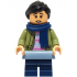 Cho Chang - Olive Green Jacket, Dark Blue Medium Legs – ХАРИ ПОТЪР