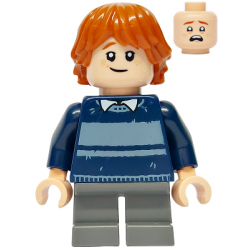 Ron Weasley - Dark Blue Striped Sweater, Dark Bluish Gray Short Legs – ХАРИ ПОТЪР