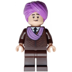 Professor Quirinus Quirrell - Dark Brown Robe, Medium Lavender Turban – ХАРИ ПОТЪР