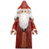 Albus Dumbledore - Dark Red Robe, White Hair, Printed Arms – ХАРИ ПОТЪР