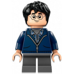 Harry Potter - Dark Blue Hoodie, Dark Bluish Gray Short Legs – ХАРИ ПОТЪР