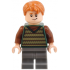 Fred Weasley - Dark Green Striped Sweater Vest, Dark Bluish Gray Medium Legs – ХАРИ ПОТЪР