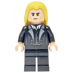 Lucius Malfoy - Black Suit, Bright Light Yellow Hair, Plain Legs – ХАРИ ПОТЪР