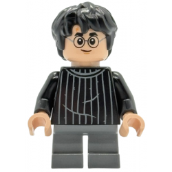 Harry Potter - Black Striped Sweater, Dark Bluish Gray Short Legs – ХАРИ ПОТЪР