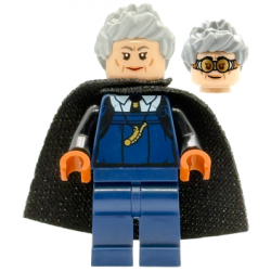 Madam Rolanda Hooch - Dark Blue Outfit with Large Whistle, Light Nougat Head, Black Spongy Cape – ХАРИ ПОТЪР