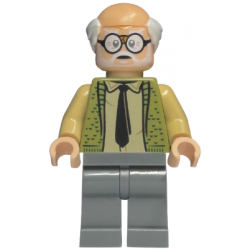 Ernie Prang - Olive Green Vest Knit, Half Bald, Dark Bluish Gray Legs – ХАРИ ПОТЪР