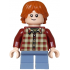 Ron Weasley - Dark Red Plaid Shirt, Sand Blue Short Legs – ХАРИ ПОТЪР