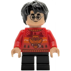 Harry Potter - Red Holiday Sweater, Black Short Legs – ХАРИ ПОТЪР