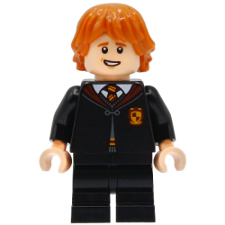 Ron Weasley - Gryffindor Robe Clasped, Black Medium Legs, Open Mouth Smile – ХАРИ ПОТЪР