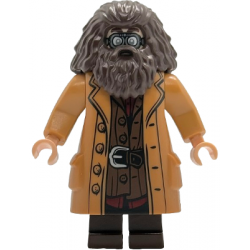 Rubeus Hagrid - Medium Nougat Topcoat with Buttons, Goggles – ХАРИ ПОТЪР