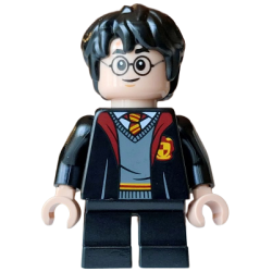 Harry Potter - Gryffindor Robe Open, Black Short Legs, Grin / Reddish Brown Eyebrows – ХАРИ ПОТЪР
