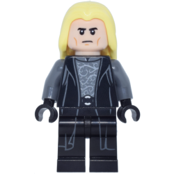 Lucius Malfoy - Death Eater Outfit, Bright Light Yellow Hair, Printed Legs – ХАРИ ПОТЪР