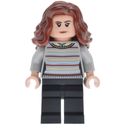 Hermione Granger - Striped Sweater, Tan Shirt Collar, Black Legs – ХАРИ ПОТЪР
