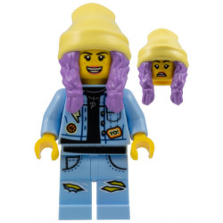 Parker L. Jackson - Denim Jacket with Beanie (Open Mouth Smile / Scared) – СКРИТАТА СТРАНА