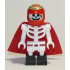 Skeleton - Red Cape and Helmet, Bent Arms, Black Square Foot (Douglas Elton / El Fuego) – СКРИТАТА СТРАНА