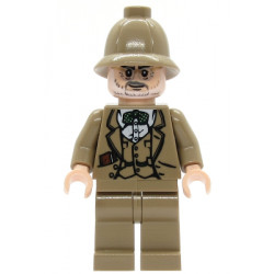 Professor Henry Jones Sr. - Dark Tan Pith Helmet, Diary in Pocket – ИНДИАНА ДЖОУНС