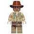 Indiana Jones - Tan Open Collar Shirt, Reddish Brown Fedora, Open Mouth Lopsided Grin – ИНДИАНА ДЖОУНС