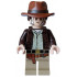 Indiana Jones - Dark Brown Jacket, Reddish Brown Dual Molded Hat with Hair, Spider Web on Face – ИНДИАНА ДЖОУНС